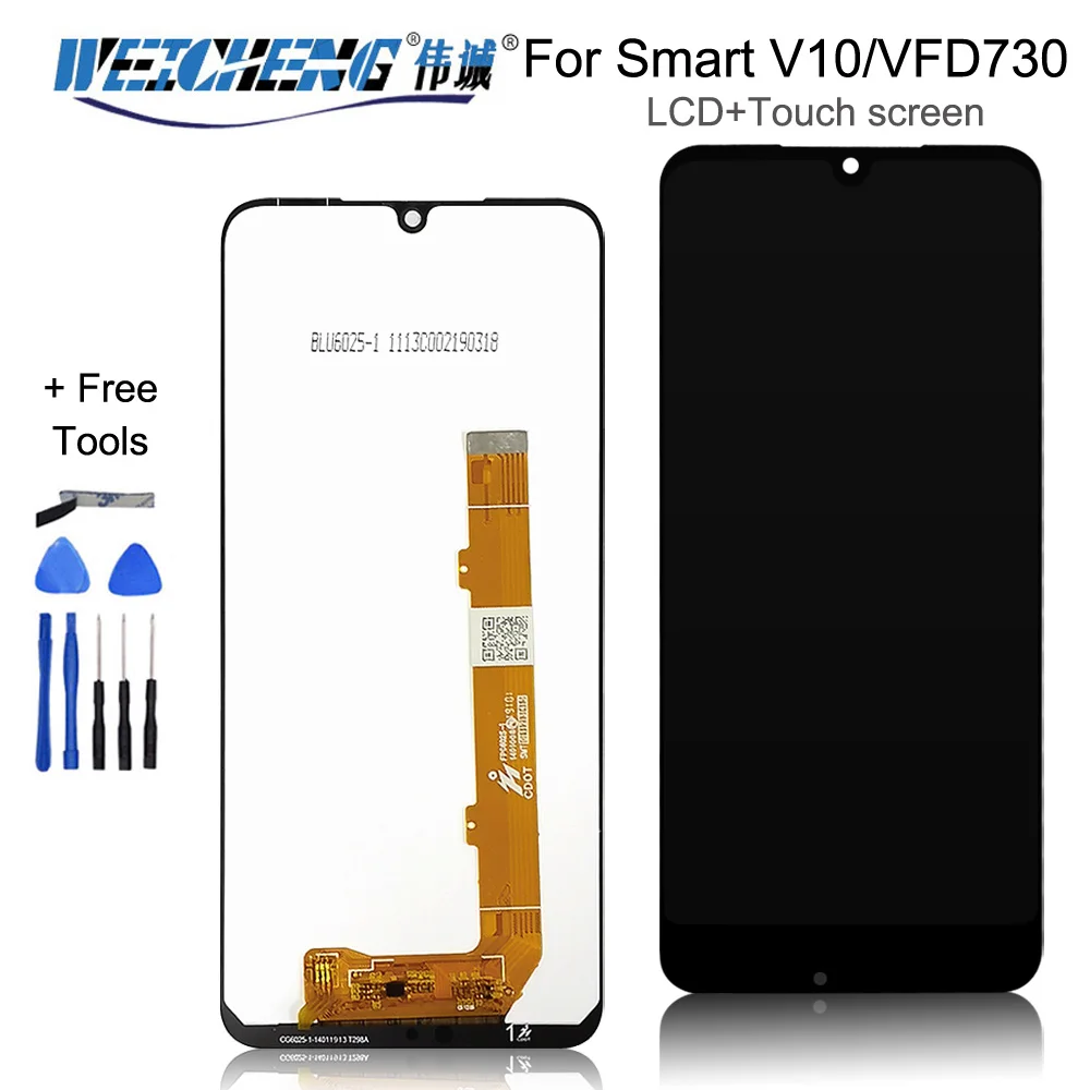 

5.9''For Vodafone Smart V10 VFD-730 VFD 730 VFD730 LCD Display+Touch Screen Phone Digitizer Assembly Spare Part+Tools