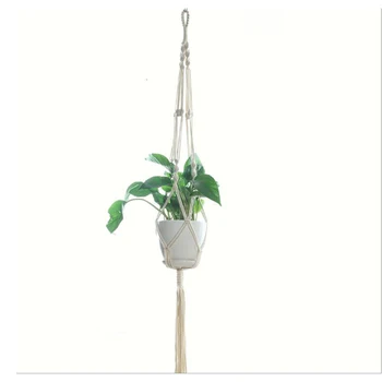 

Handmade Hanging Baskets Flowerpot Plant Holder Macrame Plant Hanger Indoor Wall Hanging Planter Plant Holder Basket