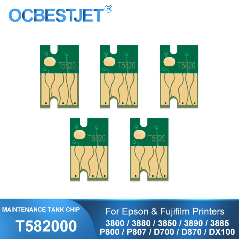 Чип резервуара для обслуживания Epson SureColor P800 SC-P800 P807 SureLab D700 D870 DX100 3800 3880 3885