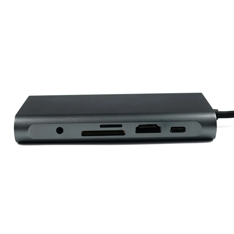 Горячая USB C концентратор док-станция для ноутбука адаптер типа C с 3,5 мм аудио портом для Windows компьютер BUS66