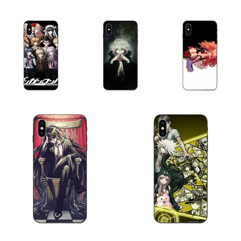 Ультратонкий чехол накладка для телефона Danganronpa Galaxy A3 A5 A6 A6s A7 A8 A9 A10 A20E A30 A40 A50 A60 A70
