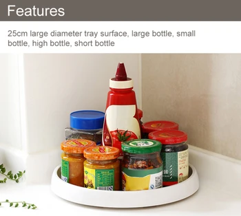 

Rotating Cruet Condiment Seasoning Jars Set for Spices Pepper Sprays Bottles Salt Shakers Holder Kitchen Storage Storage Tray