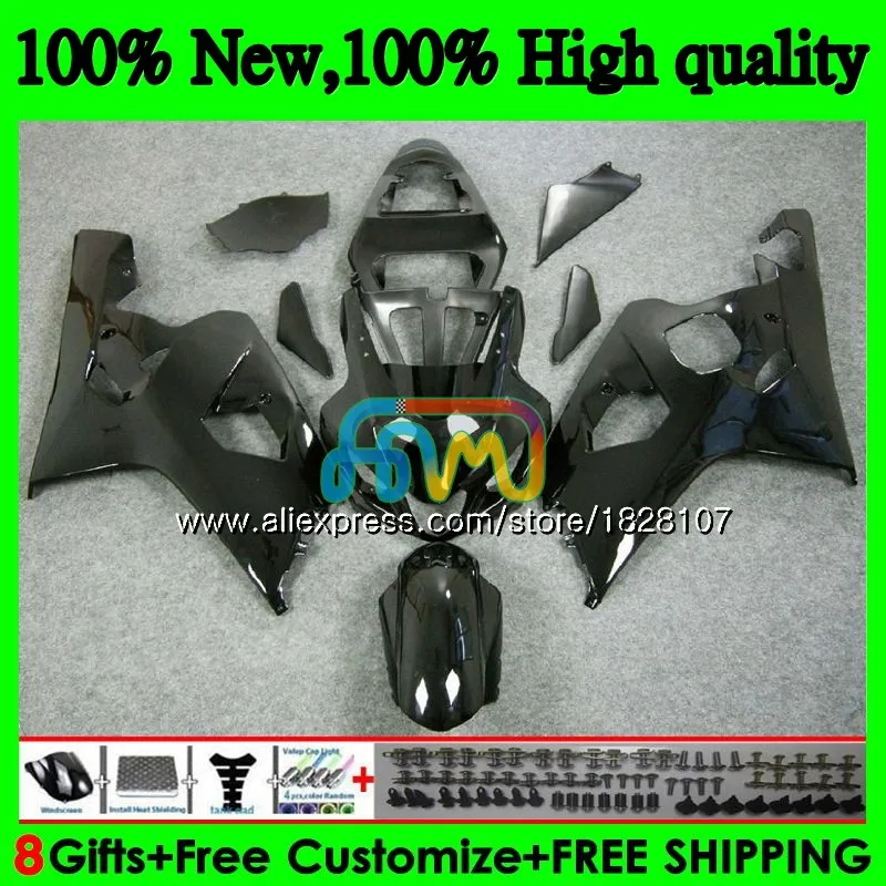 K4 средства ухода за кожей для SUZUKI GSX-R750 GSXR 600 750 R750 04 05 36BS. 33 GSXR-600 GSXR600 600CC 750CC GSXR750 все цвет: черный; популярная модель 2004 2005 обтекатель - Цвет: No. 1