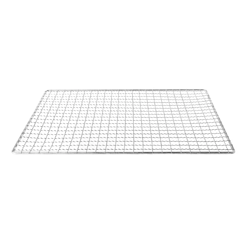 Stainless Steel BBQ Barbecue Grill Grilling Mesh Wire Net Outdoor Cooking 3 Size For Kitchen