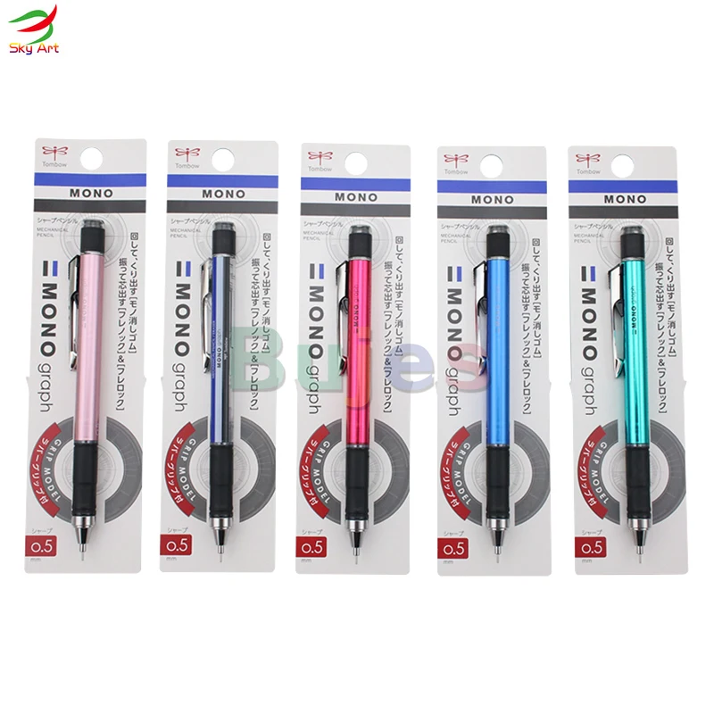 Black Choose from 7 Type R5-MG Tombow Mono Graph MG 0.5mm Core color 