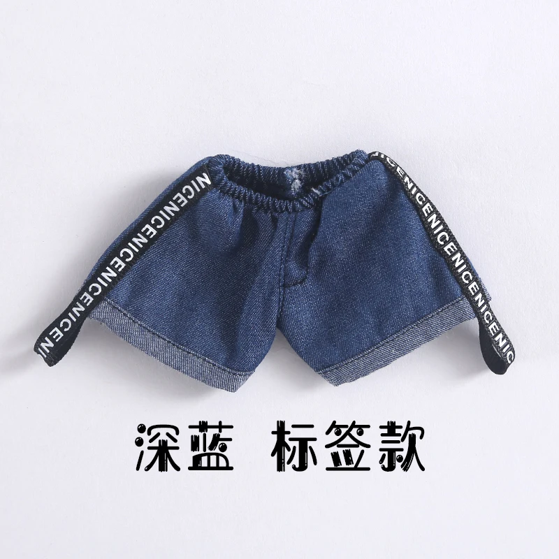 30cm doll clothes cute hoodie jacket or denim shorts pants for Blyth SD DD yosd Azone OB23 OB24 1/6bjd doll clothes accessories 15