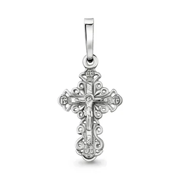 

Cross Orthodox AQUAMARINE without inserts Silver 925
