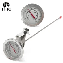 304 биметаллический термометр набор зонд MNPT 0~ 220F градусов, пивной термометр для пивоварения, чайник для домашнего пивоварения