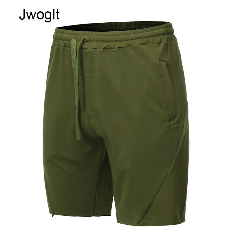 Летние повседневные Черные Серые шорты мужские новые бордшорты мягкие дышащие шорты с завязками на талии хлопковые повседневные шорты для мужчин