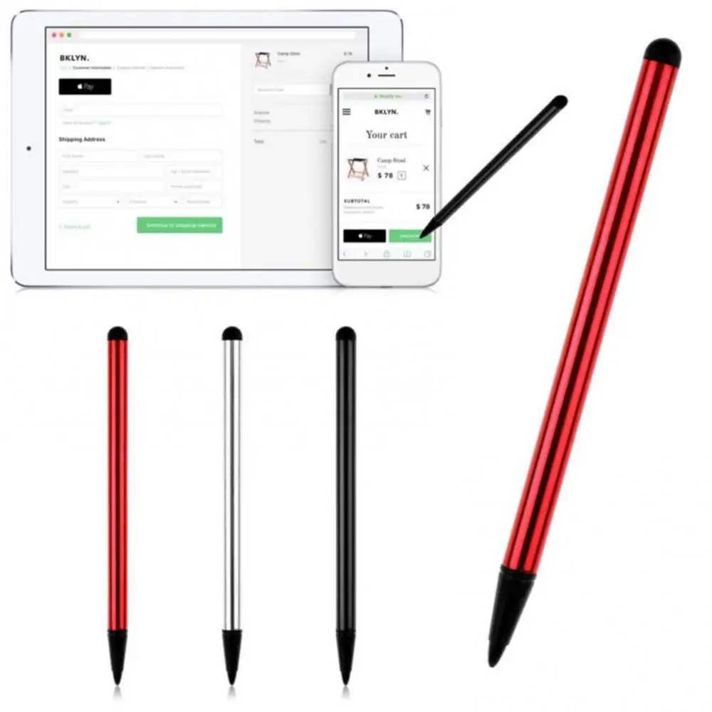 

1pcs Capacitive Stylus Touch Screen Pen For Ipad For Iphone Universal Tablet Pc Computer Smartphone Capacitor Touch Pens