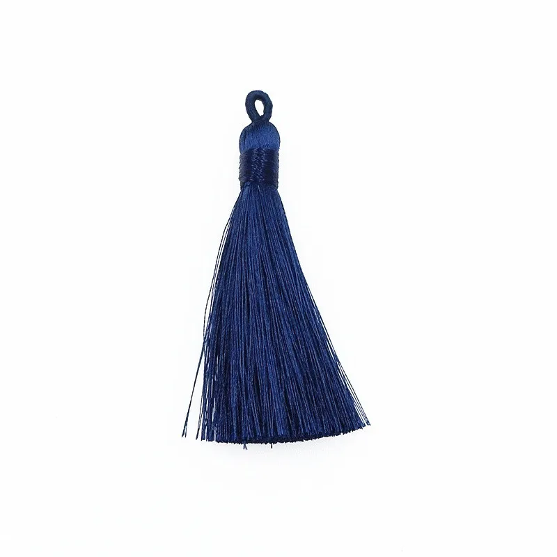 Purplish blue 5-20 шт катушки связывают нить кисточкой бахрома подвеска «сделай сам» ремесла вискозные кисточки отделка одежды шторы Декоративные Серьги Ювелирные компоненты - Цвет: Purplish blue