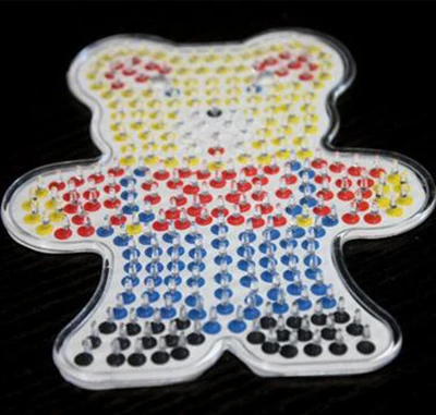 Хама бусины доски шаблон 5 мм Perler основы для бусин доска с узорами Peg доски железные предохранители бусины шаблоны Tangram Jigsaw Board