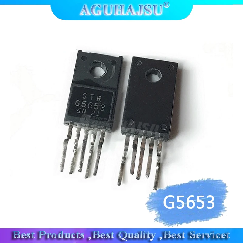 5 шт./лот STR-G5653 G5653 STRG5653 TO220F модуль поставки цветного ТВ | Электронные компоненты и