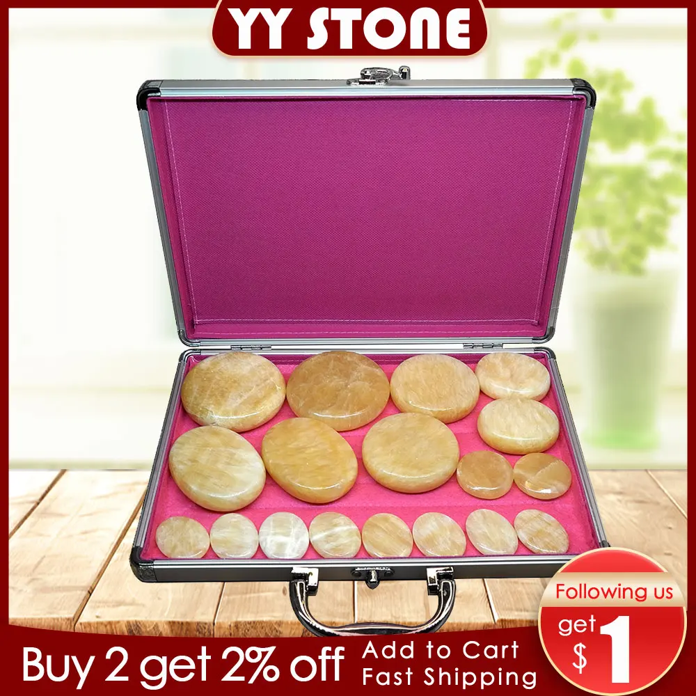 Tontin Topaz Jade Hot Stone Massage Set Massaggiatore Stone Tool Round Lava Stone Rocks Ce E Rohs Healthcare