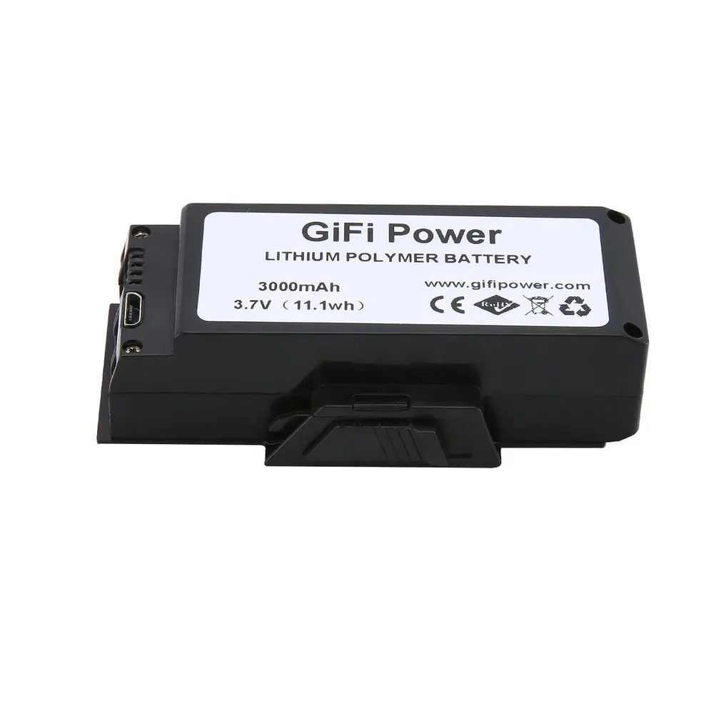 Новая батарея большой емкости 3,7 V 3000mAh Замена Lipo батарея легкий Дрон батарея для SG900, F196, X196 Дрон аксессуары