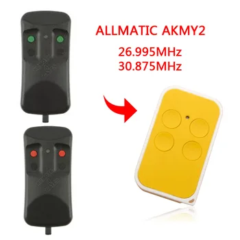 

ALLMATIC AKMY2 remote control Universal Cloning 26.995 30.875 MHz Remote Control Replacement Clone Fob 26.995MHz 30.875MHz New