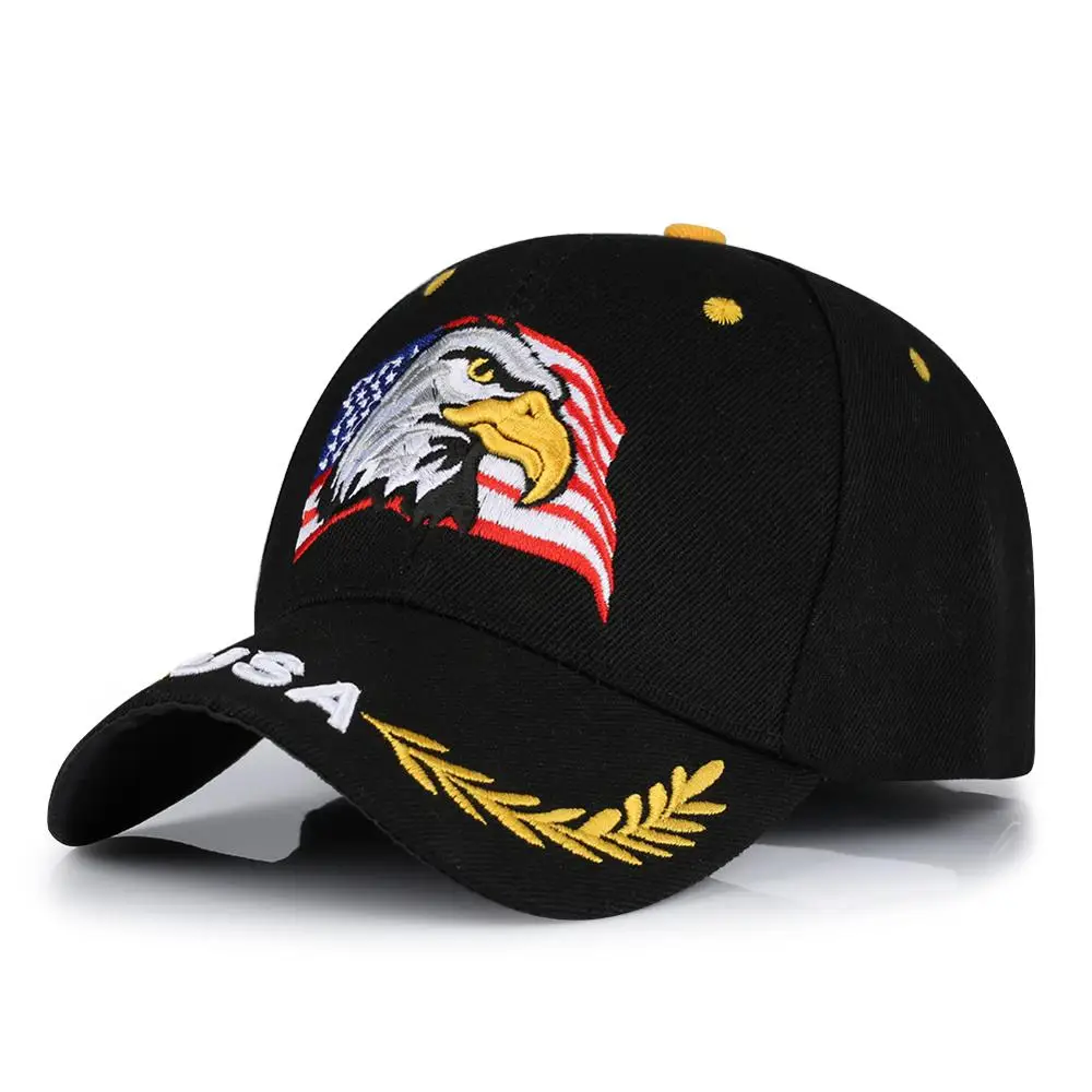 

American Sea Eagle Men Hip Hop Baseball Cap Dad Golf Snapback Visor Casual Army Tactical Accessories Bone Trucker Hat Boy Girl