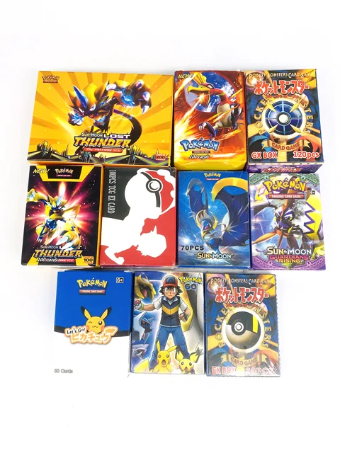 Best Selling Children Battle Game Card GX EX Collection Trading Pokemones Cards English Version Toy for Funs Gift Children Paper 6