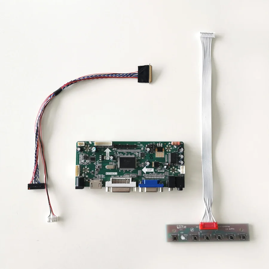 Для LTN101NT02 LTN101NT08 1024*600 LVDS 40-контактный WLED ноутбук ЖК-дисплей Экран 10 1 &quotVGA + DVI M.NT68676