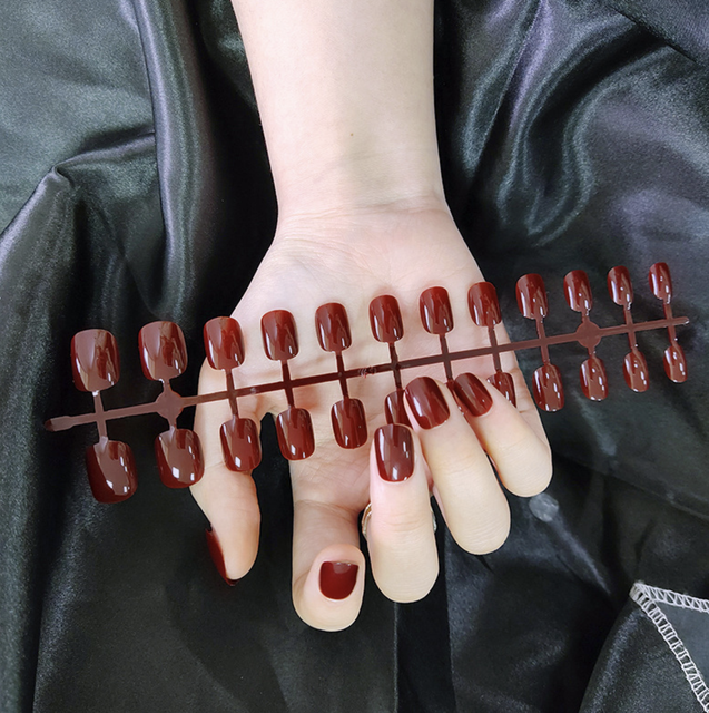 False Nails Press On Nails Top Forms for Nails Coffin Nail Tips Nails Fake Manicure Reusable False Nails Not With Glue