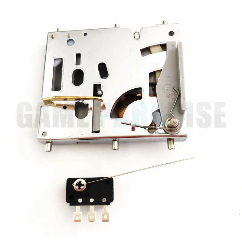 

2pcs Mechanical Coin Acceptor Mech With Switch For Arcade Door Basketball Machine Vending Machine