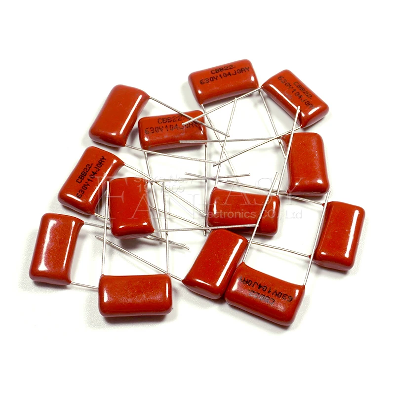 630V104J 0.1UF 100nf 630V 104 CBB 103 10NF 105 1UF 155 1.5UF 224 220NF 225 2.2UF 334 330NF 474 470NF 475 4.7UF 684 680NF 10PCS cbb capacitor