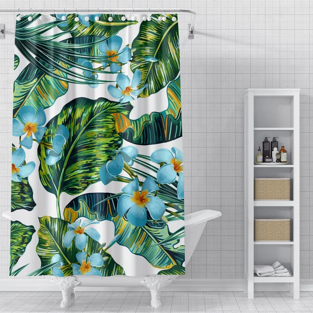 Beautiful Pink Flamingos Water Lilies Violet Sky Waterproof Polyester