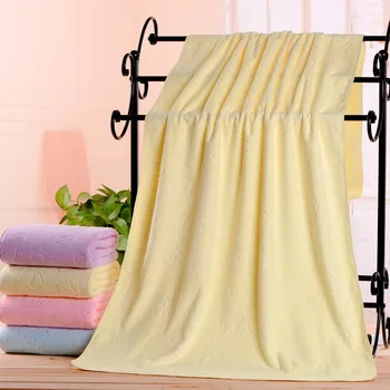 

M 300 Grams 70 * 140 Thick Soft Absorbent Superfine Fibre Baby Adult Large Bath Towel Not Shedding Does Not Fade Light Pink Ebay