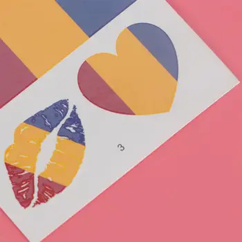 

Face Stickers National Flag Sticker Tattoo Sticker Fashion Fun Ornaments Body Party Supplies 25pcs/Set