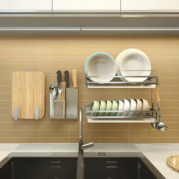 

Knife Rack Wall Storage Steel Magnetic Knife Holder Steel Universal Knife Block Holder Tool Chopping Knife CRW800B 3