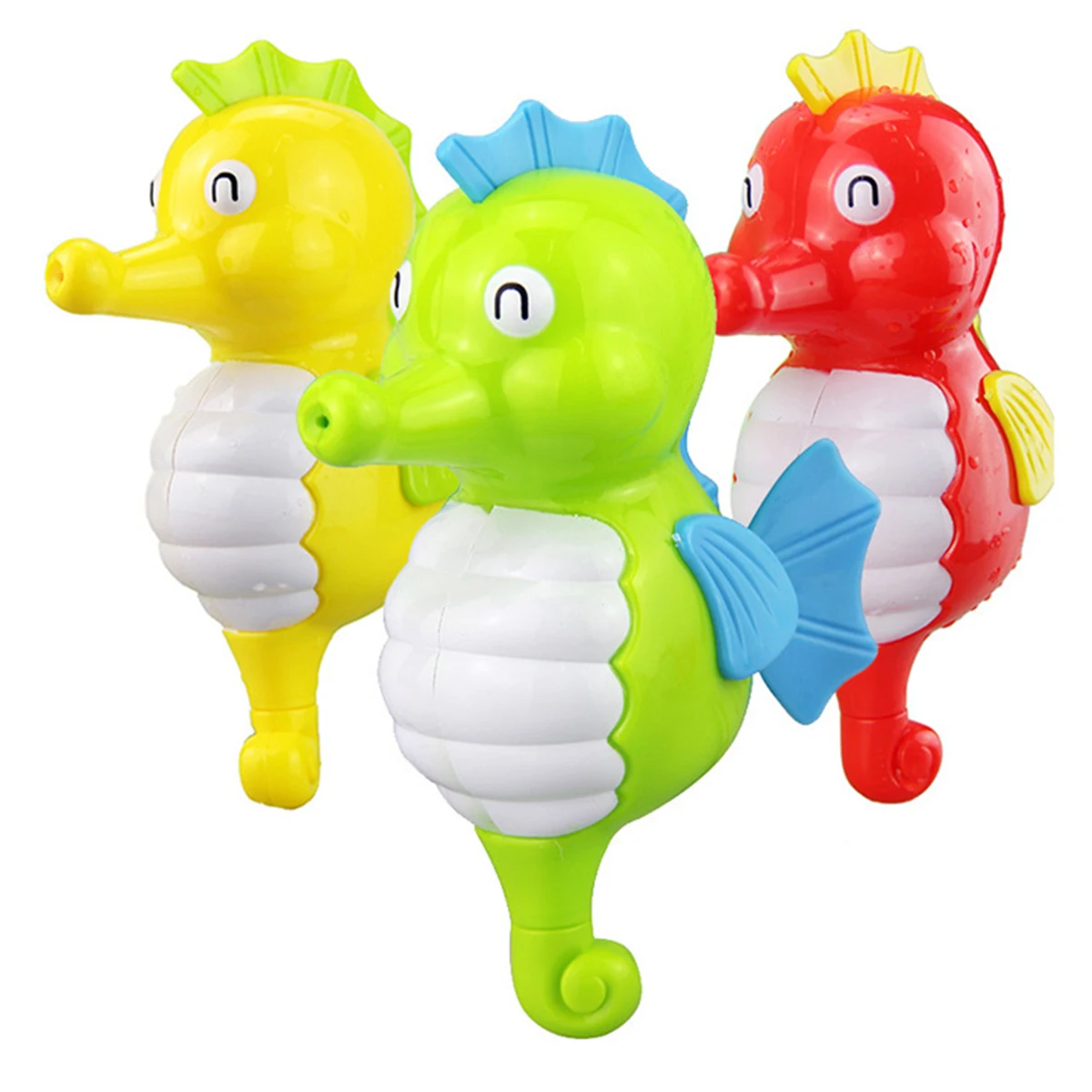 Random Color 1pc cute fun Baby Bathing Toy Animal Hippo Fish Wind Up Baby Shower Toy Baby Bathtub Playing Toy