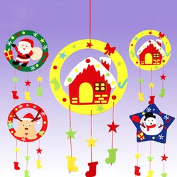 Carillon éolien DIY, Kit artisanal, décoration de noël pour enfants, jouets éducatifs 