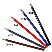 1 шт., модная Женская Профессиональная подводка для глаз, карандаш для бровей, водостойкая, долговечный, многоцветный карандаш для татуировки, многофункциональная косметика