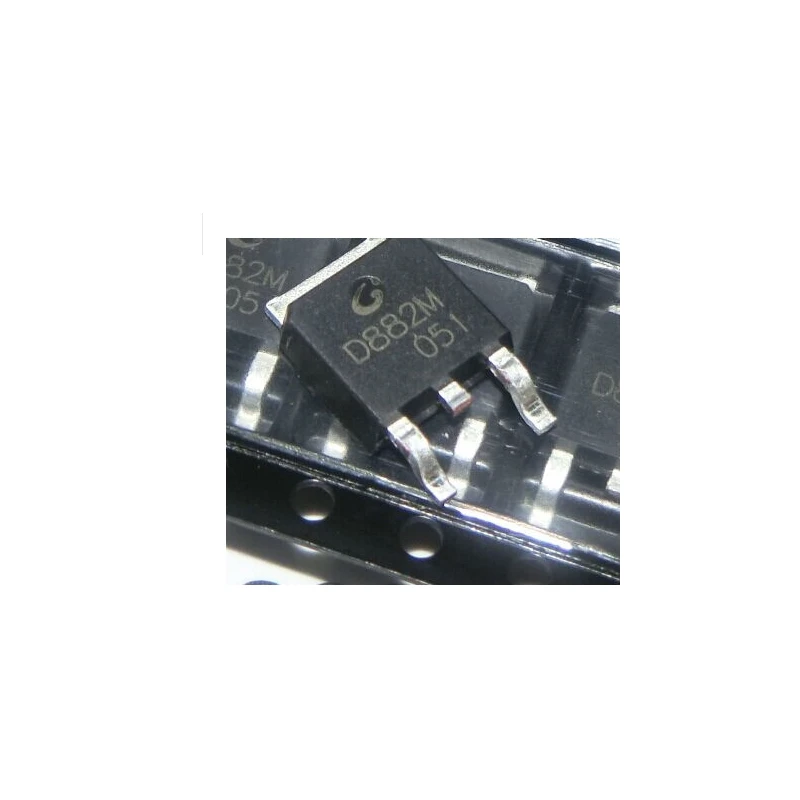 300 шт. подлинный оригинальный транзистор D882M TO-252-2 NPN 30 В/3A SMD (5) | Электронные