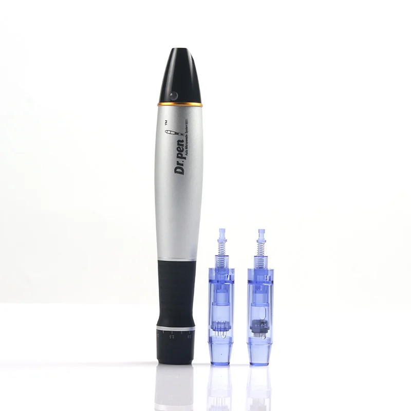 

Electric wired Dr Pen Ultima A1-C micro needling pen bbglow machine for dermografo bayonet port needle cartridge stamp therapy
