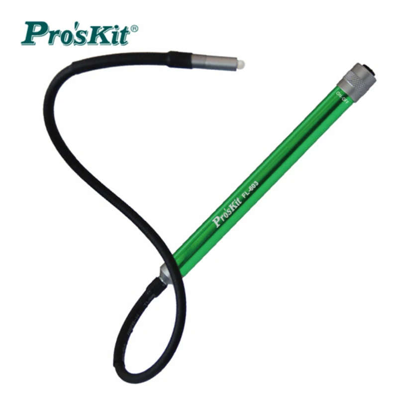 

Proskit Bendable Led Flashlight Flexible Powerful Flashlight Hose Lamp For Narrow Space Lighting Auto Repair Factory Home DIY