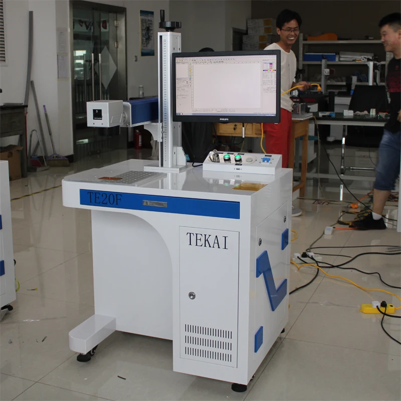 plastic SS CS wood marking laser rotary 3d engraving metal fiber engraver 30w for name plate animals ear | Инструменты
