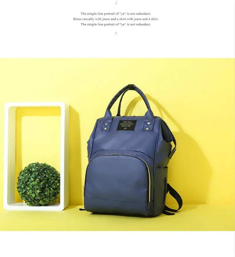

Multifunctional Mommy Maternity Diaper Bag Mom Backpack Zipper Large Capacity Travel Maternity Bag Baby Diaper Bag Care Bag