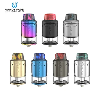 

Original Vandy Vape Pyro V3 RDTA With 4ml Capacity 0.33ohm Fused Clapton Coil Electronic Cigarette Vape Tank Aomizer VS kYLIN M