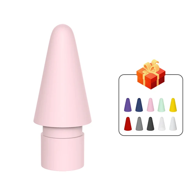For Apple Pencil Tip Spare Nib Replacement Tip For Apple Pencil 1st 2nd Generation For Punta Apple Pencil 2nd Nib Stylus Pen Tip 1Pcs - Pink