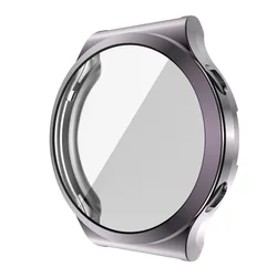 Premium TPU All-Around Screen Protector Cover for Smartwatch - Full Screen Protection (Gray)