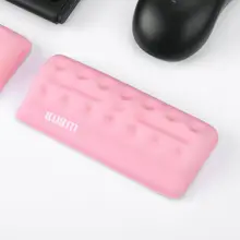 Три типа клавиатуры подушечка под запястье мышь и клавиатура подставка под запястье Pad противоскользящая эргономичная гелевая Подушка для запястья