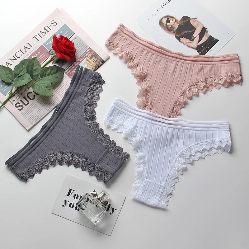 Set 13 3 шт./лот, комплект бесшовных трусиков, нижнее белье, женские кружевные трусики, женское модное нижнее белье с низкой талией, мягкие сексуальные трусы, 6 цветов, нижнее белье - Цвет: Set 13