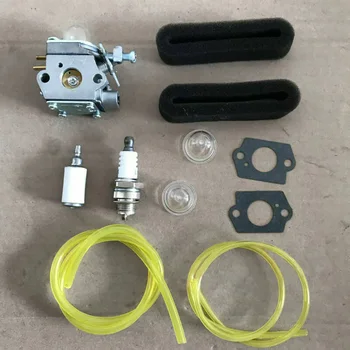 

Carburetor Kit Air Filter For Cub Cadet BC280 BC210 CC212 CS202 SS270 BC210 BC280 FUEL LINE Primer Bulb