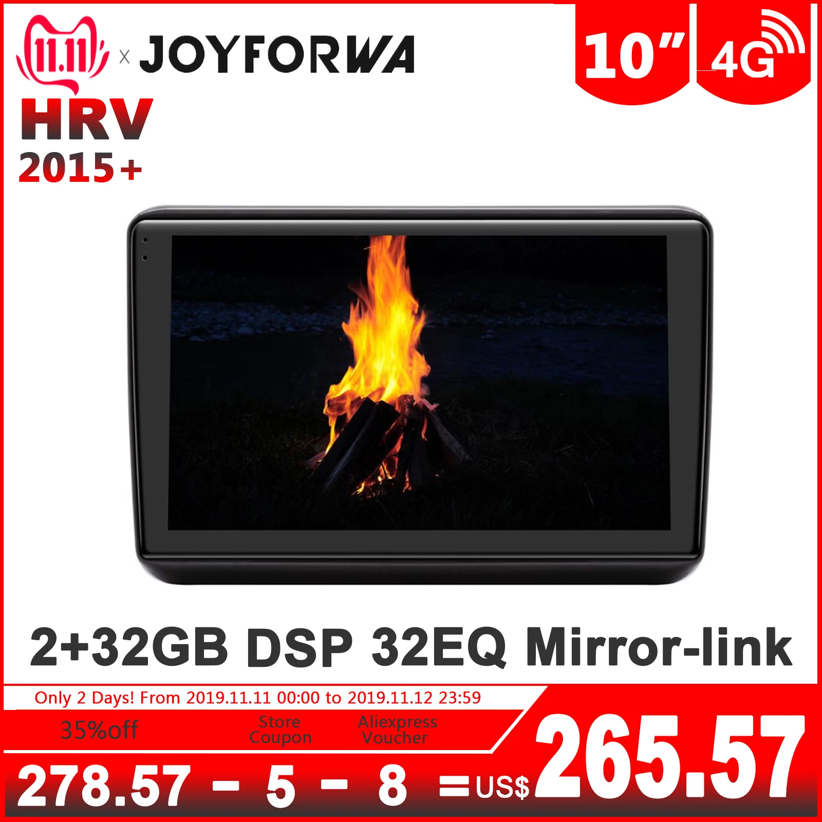 Perfect DSP SPIDF 10.1" Android 8.1 Car Multimedia Radio for Honda HRV 2015+ GPS Subwoofer Stereo Mirror Link DVR OBD DAB 4G SIM WiFi 0 Perfect DSP SPIDF 10.1" Android 8.1 Car Multimedia Radio for Honda HRV 2015+ GPS Subwoofer Stereo Mirror Link DVR OBD DAB 4G SIM WiFi 0