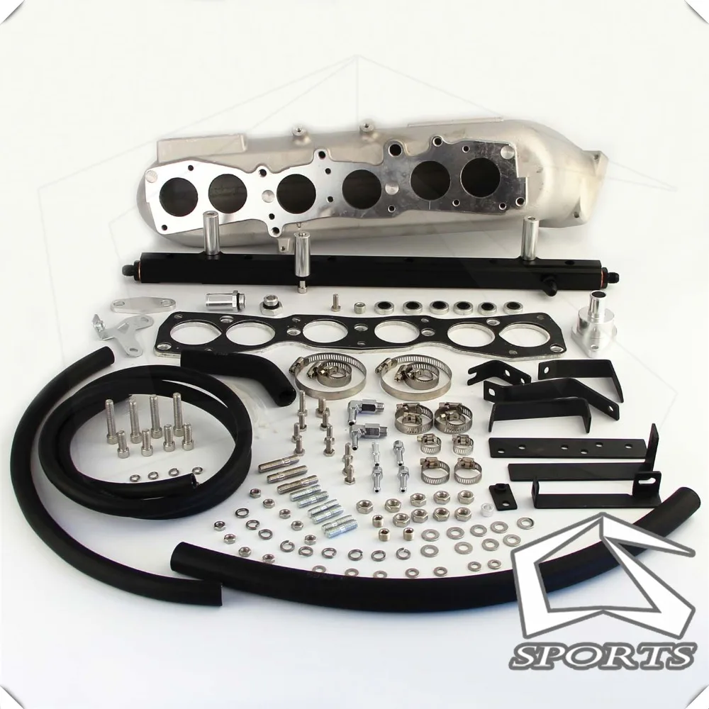 Upgrade Intake Manifold + Fuel Rail Fits For T*oyota S*upra T*urbo J*ZA80 2*JZGTE 93-98 | Автомобили и мотоциклы