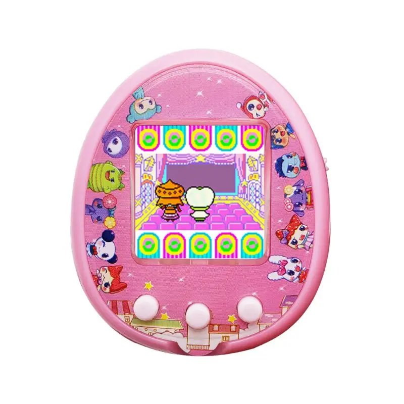 Tamagotchis Забавная детская электронная игрушка питомец цифровая машина Ностальгический виртуальный Cybe - Цвет: B