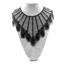 Вышивка шеи воротник diy Ложные воротнички Водорастворимая москитная сетка Женская бутоньерка трехмерные кружевные аксессуары