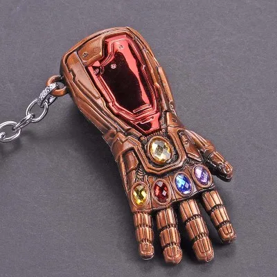 19 Marvel Мстители 4 Железный человек Маска Тор молот Мьёльнир брелок Капитан Америка щит Mjolnir Бесконечность перчатки для мужчин женщин фанатов - Цвет: 19