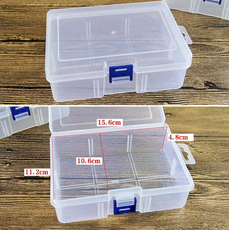 

Plastic Storage Box Jewelry Earring Bead Screw Holder Case Display Organizer Container Plastic Case for Bead Rings Jewelry